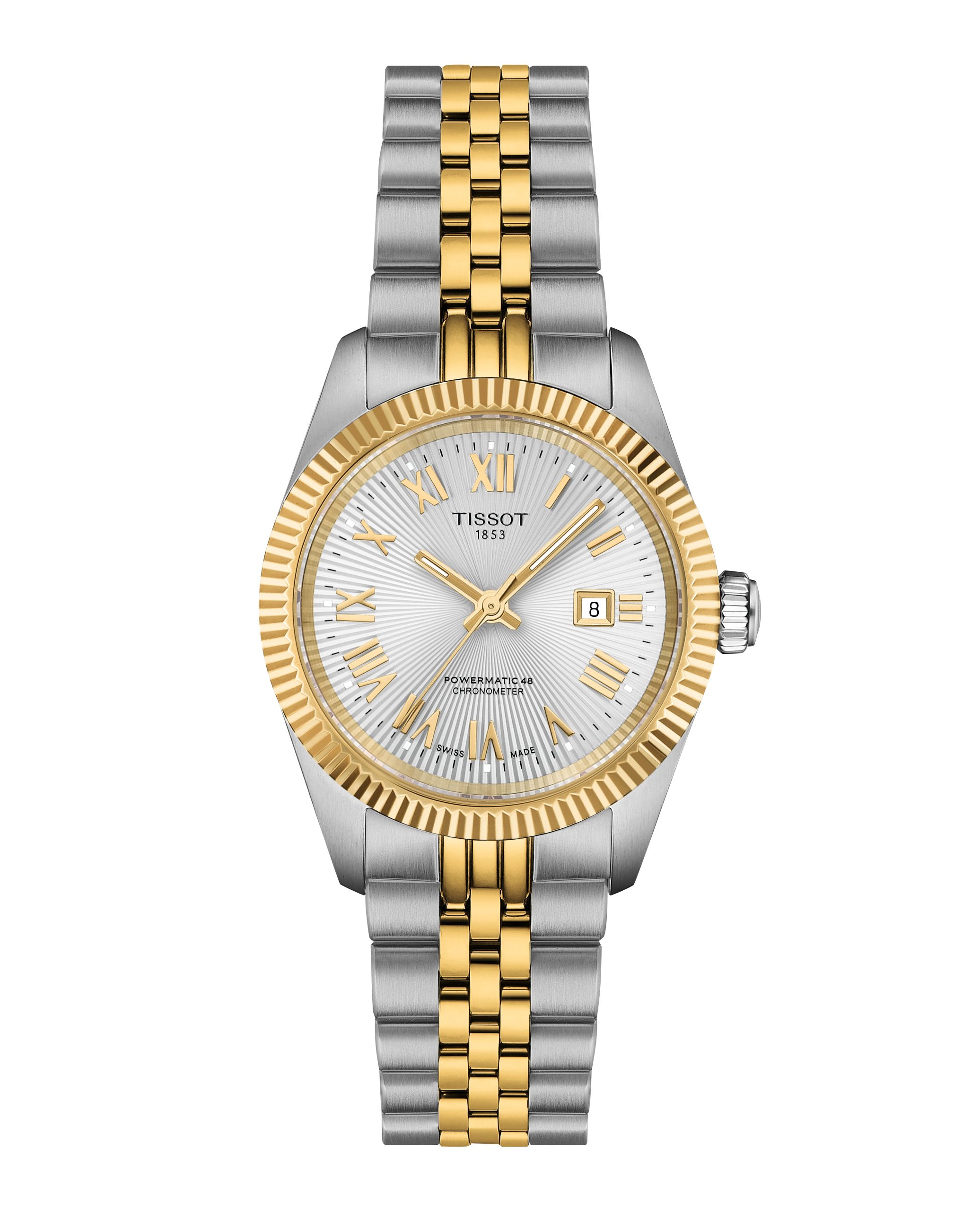 Eine Tissot Armbanduhr