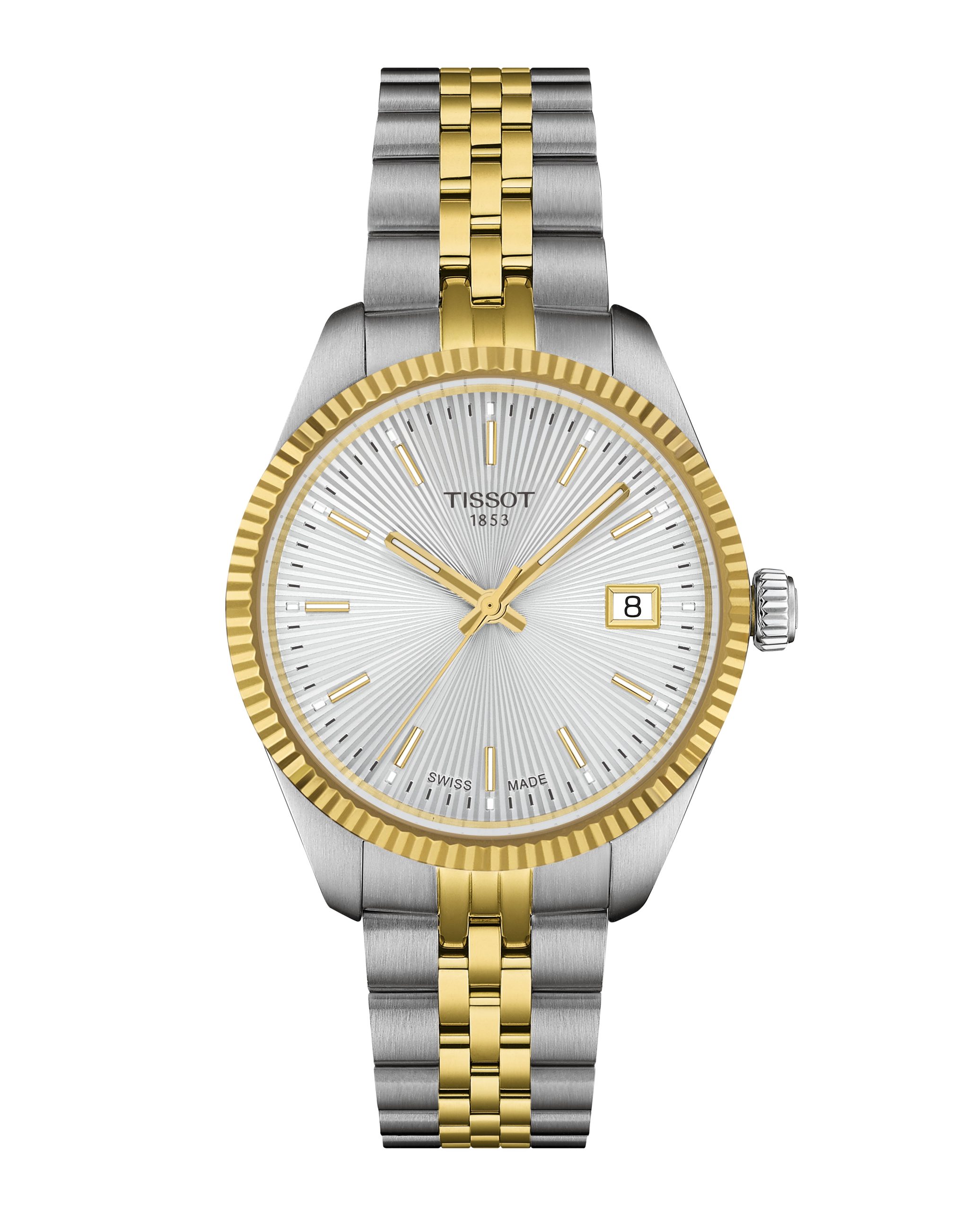 Eine Tissot Armbanduhr