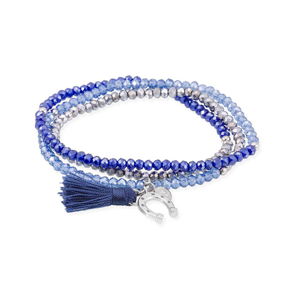 Marina Garcia Zen Silber, facettiertes Strassglas